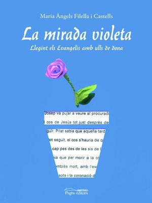 cover image of La mirada violeta